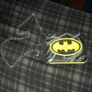 Vintage dc comic bat man wallet